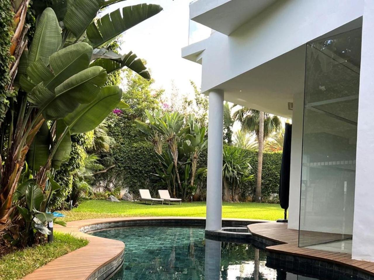 Villa De Luxe Avec Piscine Privee Au Coeur De Casablanca, Maroc Buitenkant foto